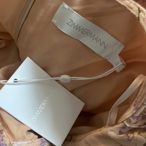 Zimmermann $950 Mini Dress 100% Linen NEW WITH TAGS - Picture 5 of 6